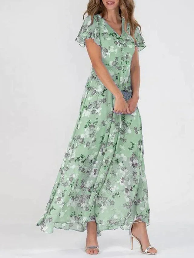 Arielle – Elegant Floral Dress