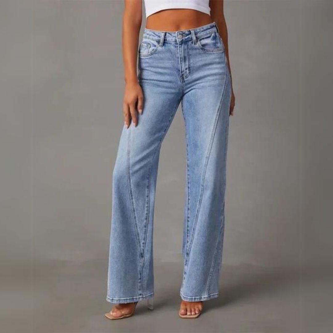 Lyra – Women’s Flared High-Waist Denim Jeans