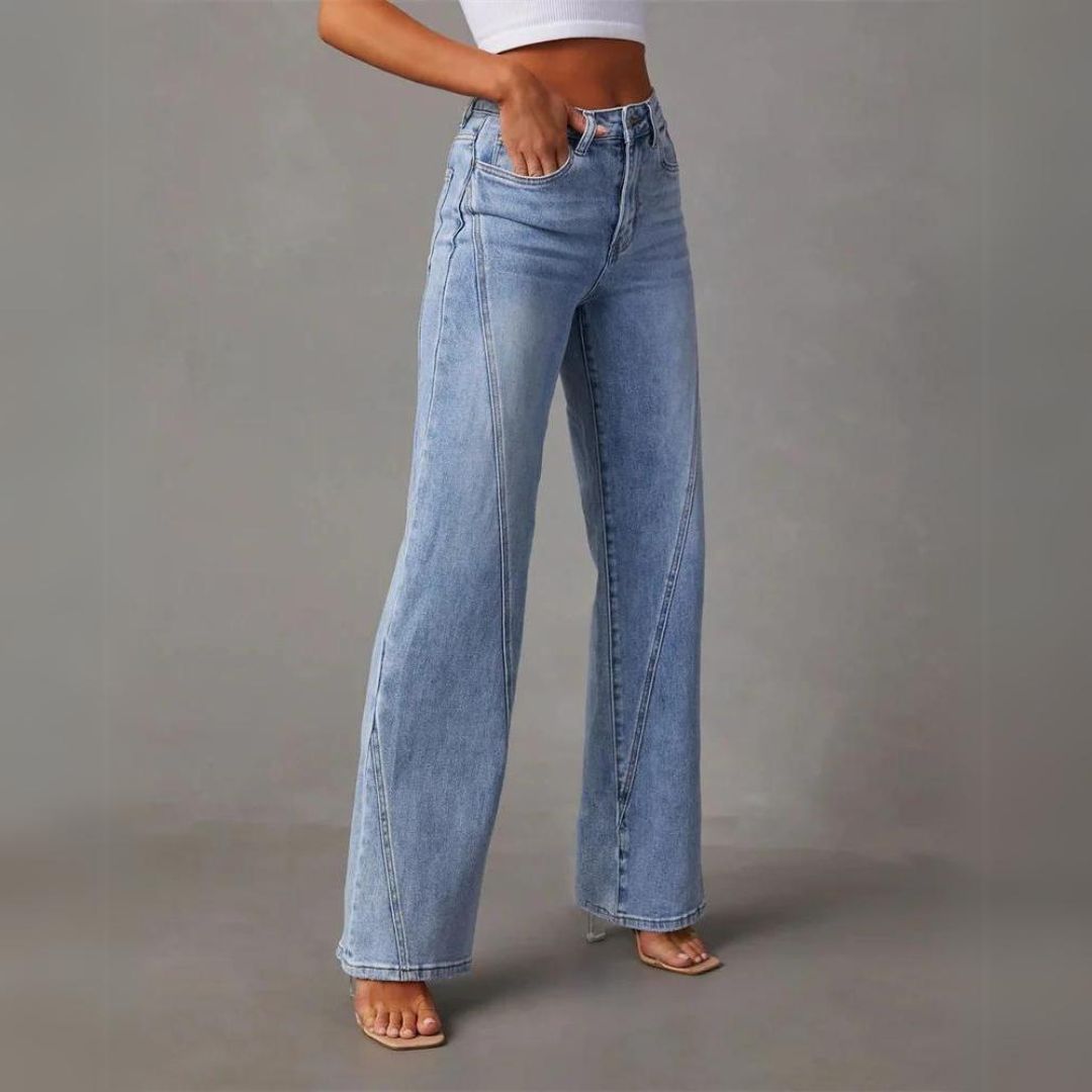 Lyra – Women’s Flared High-Waist Denim Jeans