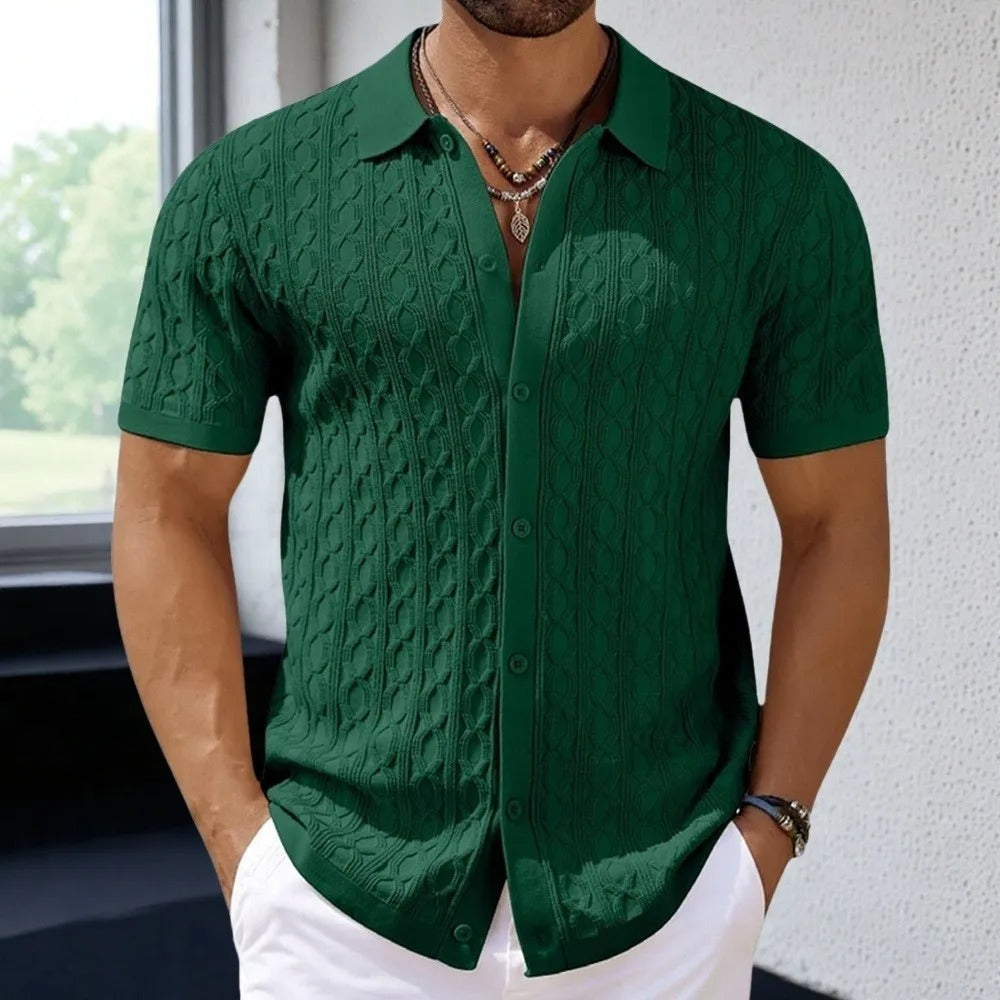 Jacquard Polo Shirt – Armondo