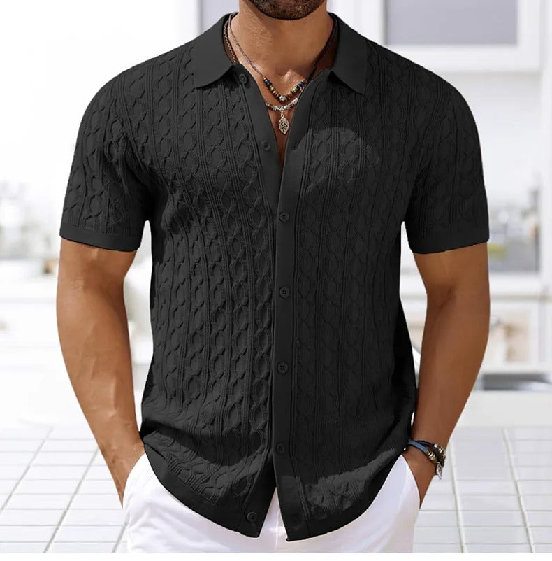 Jacquard Polo Shirt – Armondo