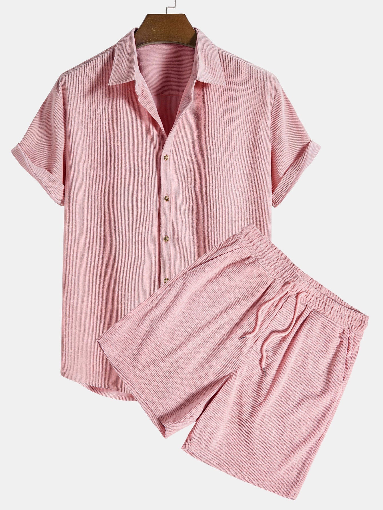 Bali Men's Short Sleeve Set | Lightweight Polyester Blend, Casual PJs 9