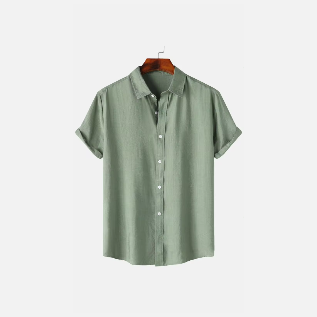 Caden Men's Linen Shirt | Lightweight and Breathable 1