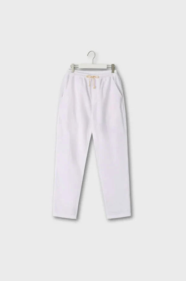 Relaxed Linen Shirt & Drawstring Trousers – Cevoro