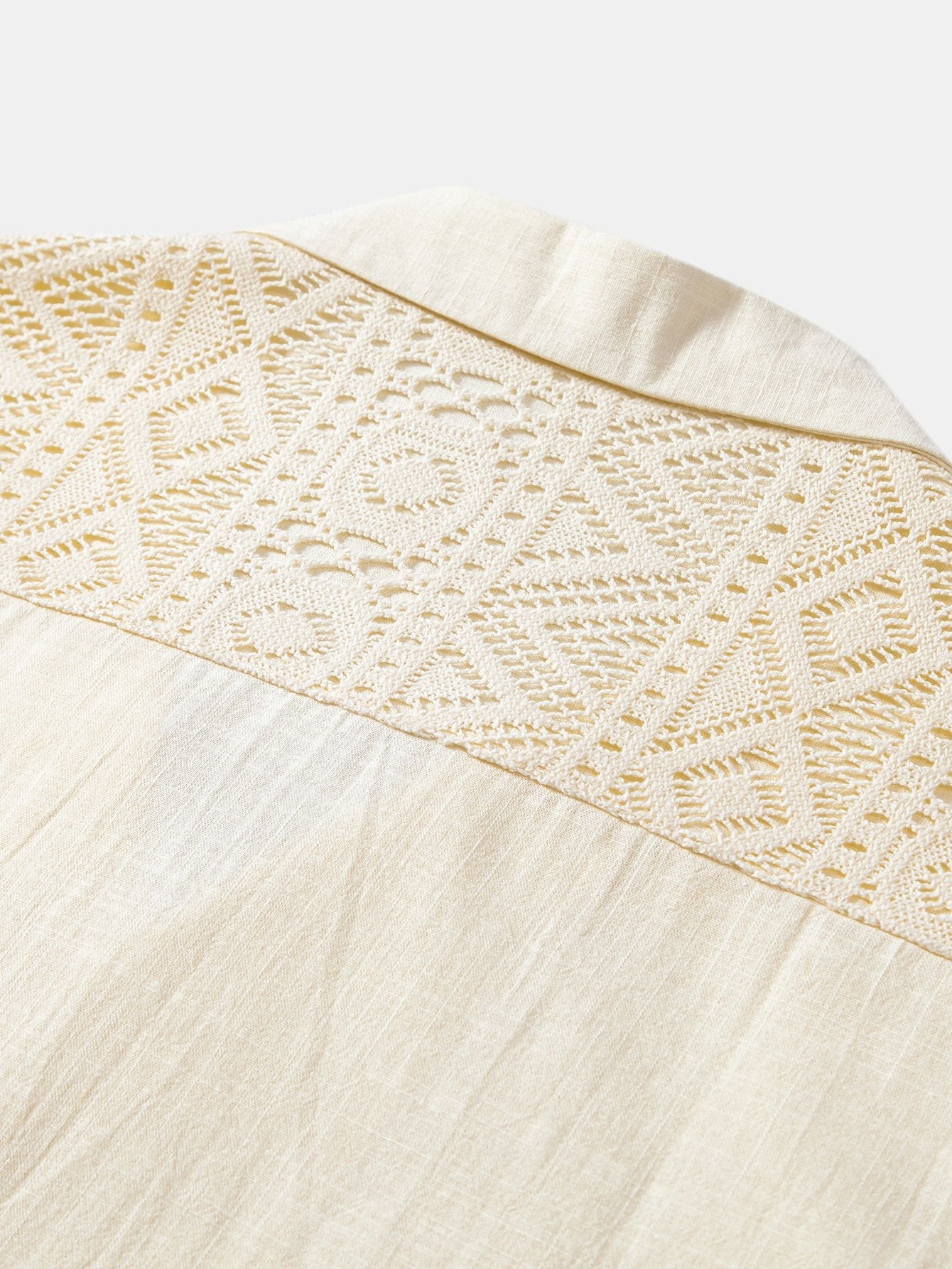 Geometric Patchwork Cuban Shirt – Darsivo