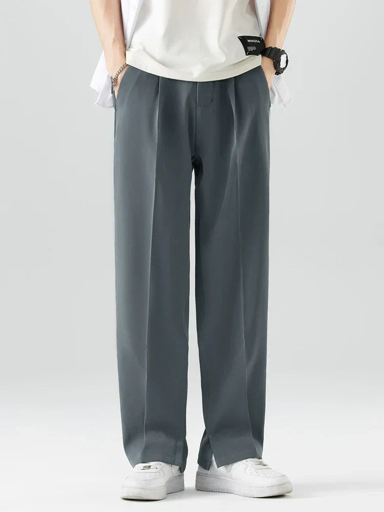 Relaxed fit straight-leg trousers – Dastin