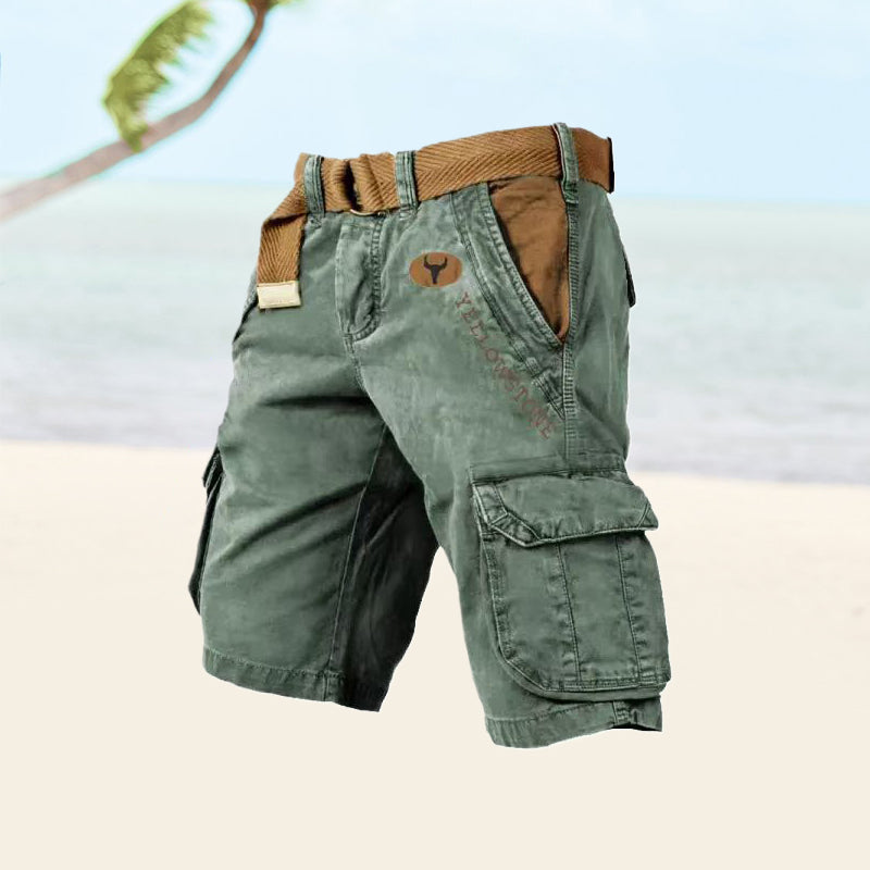 Men’s Relaxed Cargo Shorts – Elva