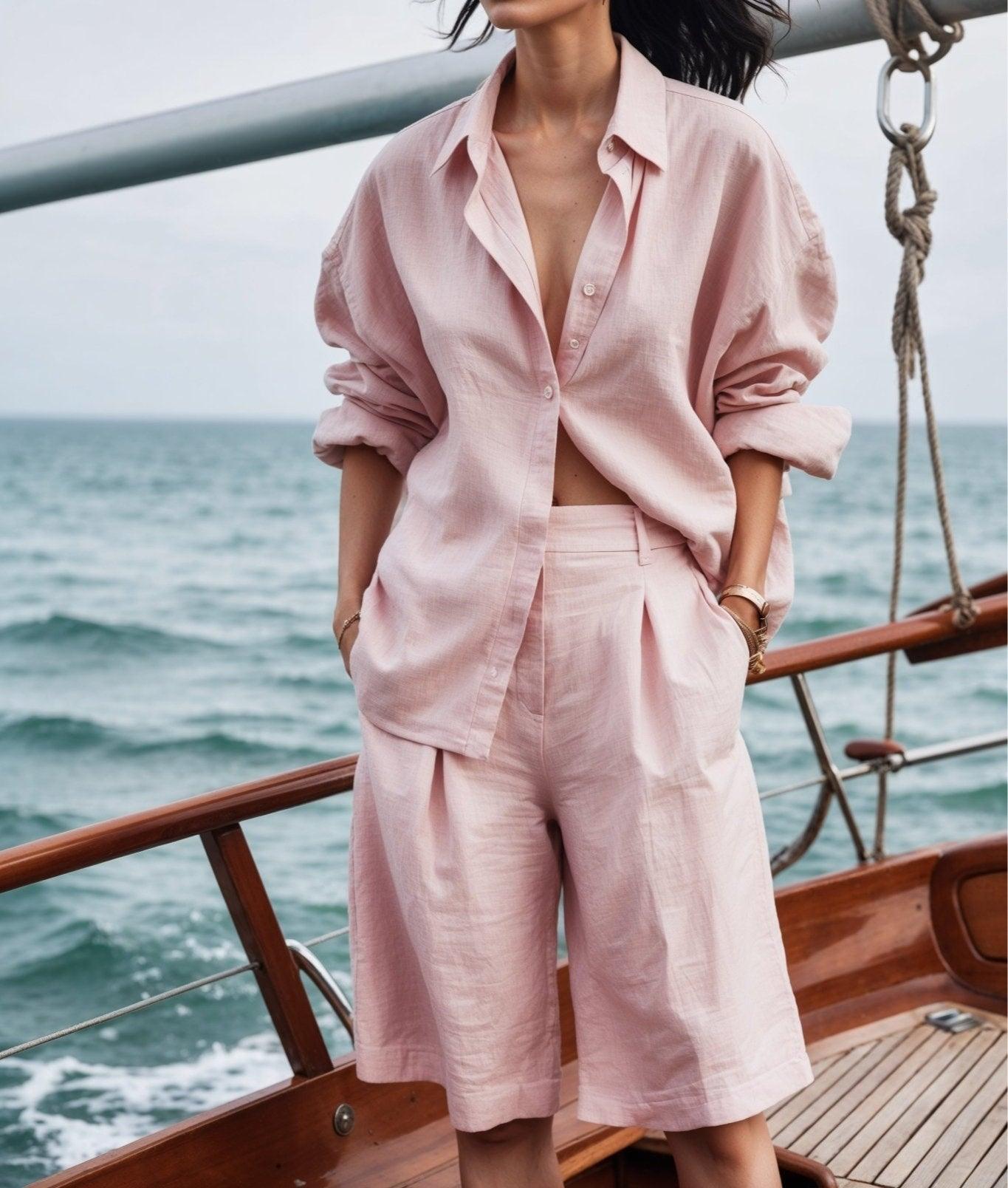 Women’s Linen Set – Elvaya