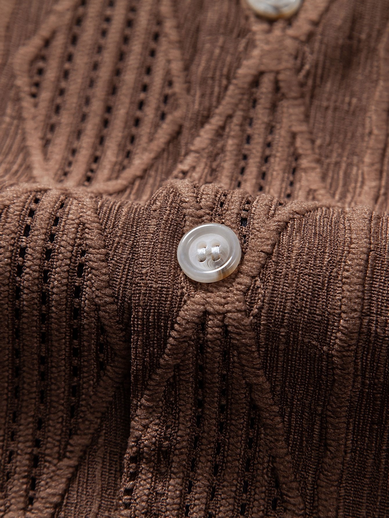 Geometric Jacquard Cuban Shirt – Lestaro