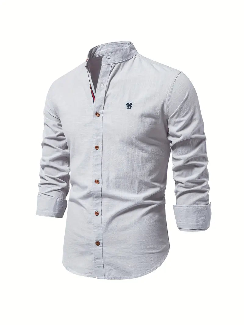 Levi Women's Button-Up White Blouse | Soft Fabric, Casual Elegance