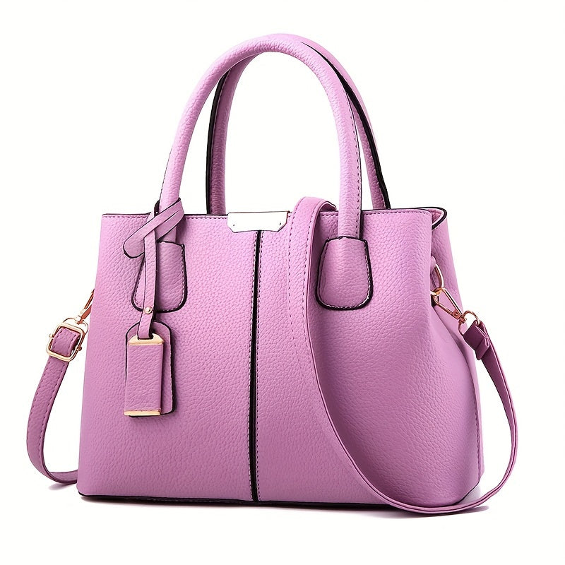 Lila Women's Handbag | High-Quality Vegan Leather, Spacious Design 8