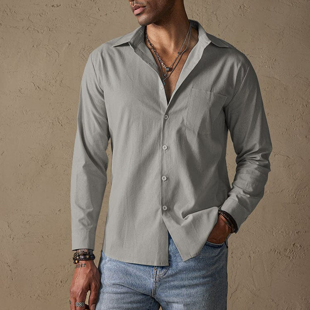 Lino Men's Casual Shirt | Premium Linen Blend 2