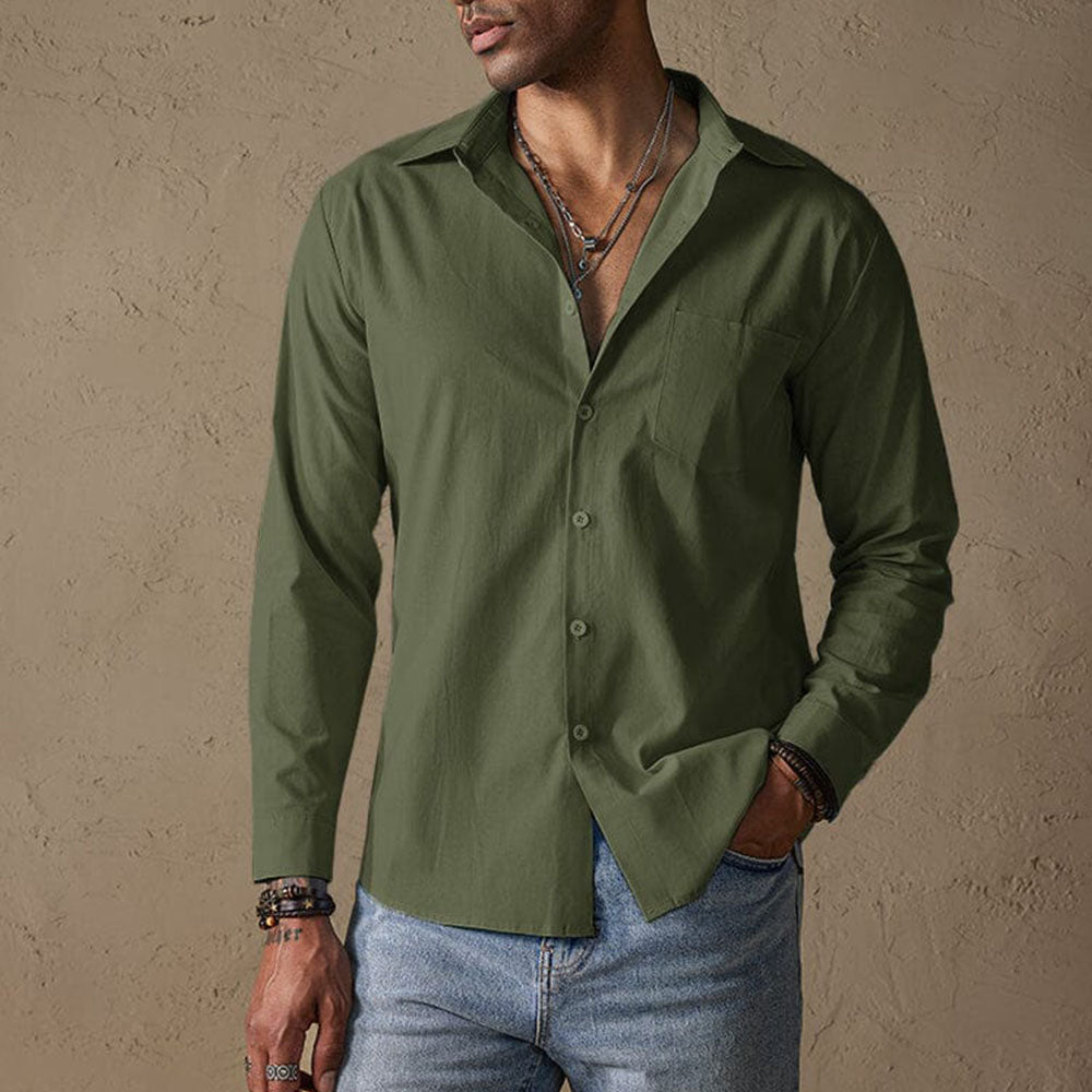 Lino Men's Casual Shirt | Premium Linen Blend 3