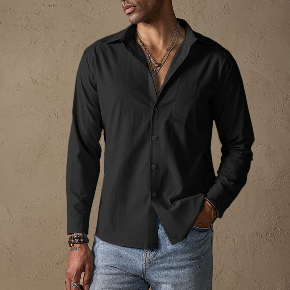Lino Men's Casual Shirt | Premium Linen Blend 5