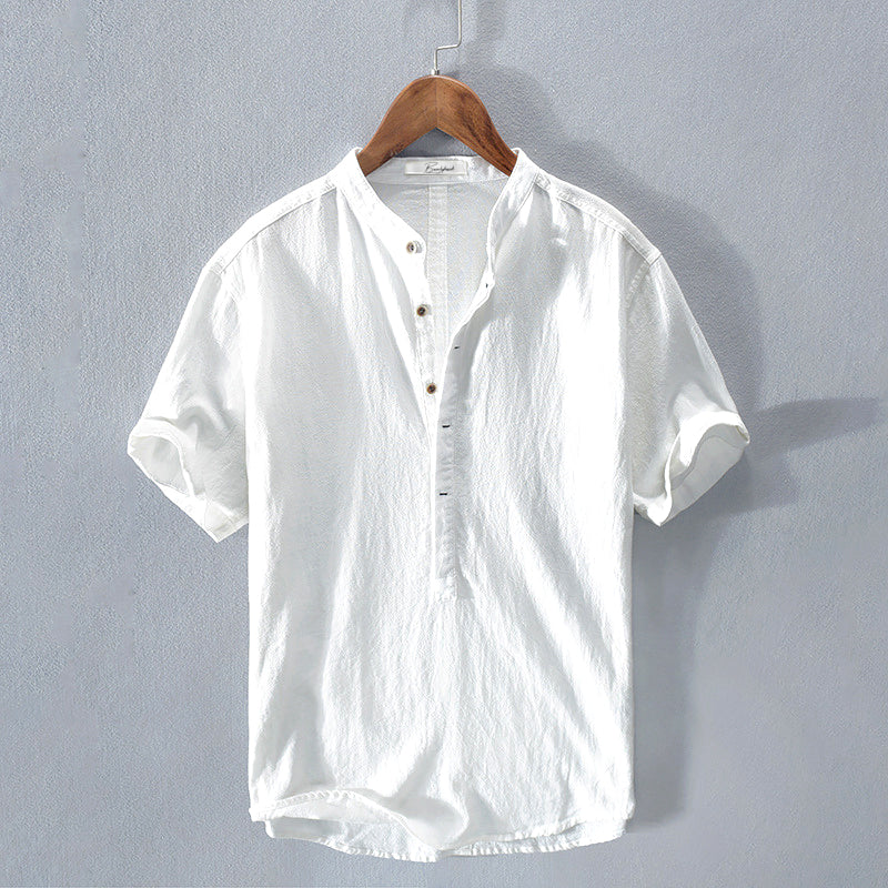 Lino Men's Linen Shirt | 100% Soft Linen, Tailored Fit 7