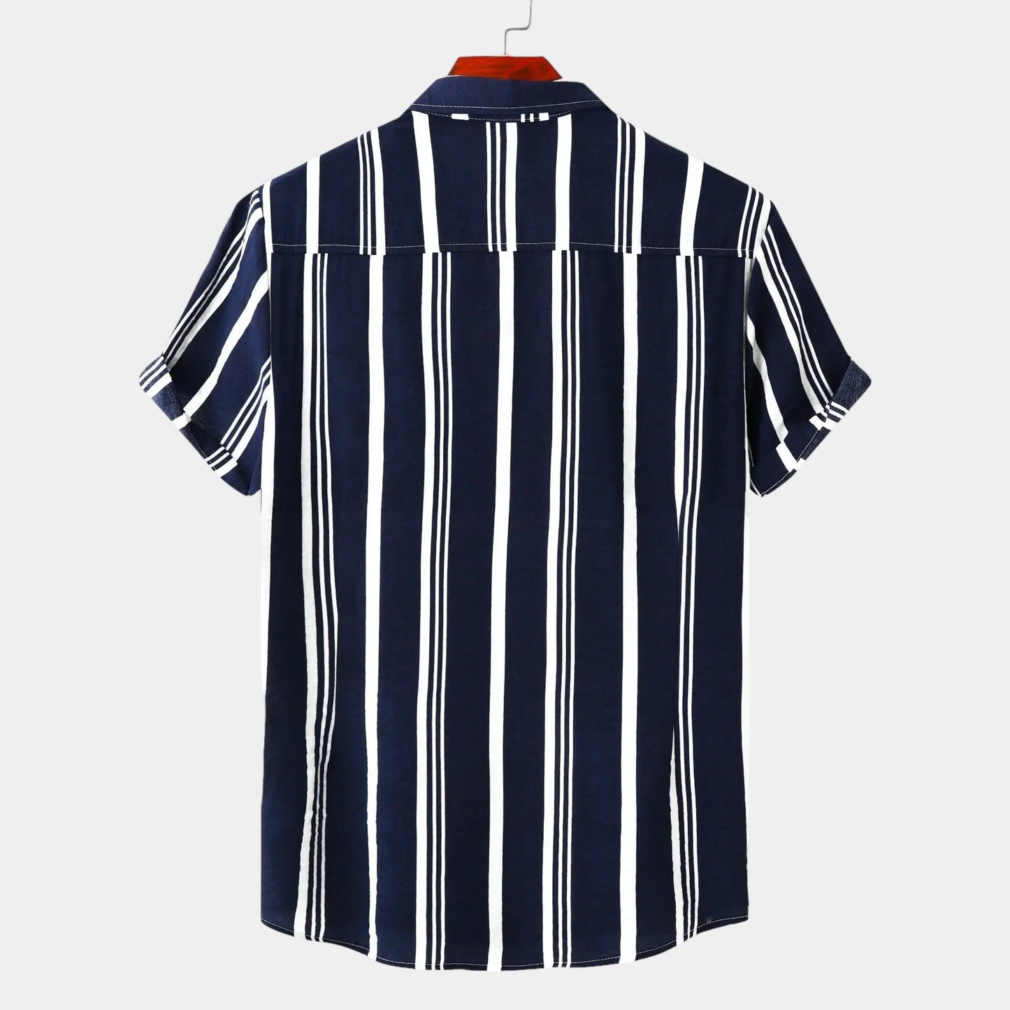 Lino Men's Linen Shirt | Classic Striped Design 1