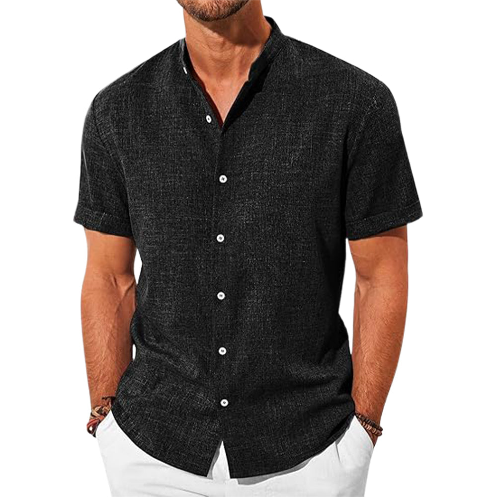 Lino Men's Linen Shirt | Ultra-Soft Blend, Modern Fit 3