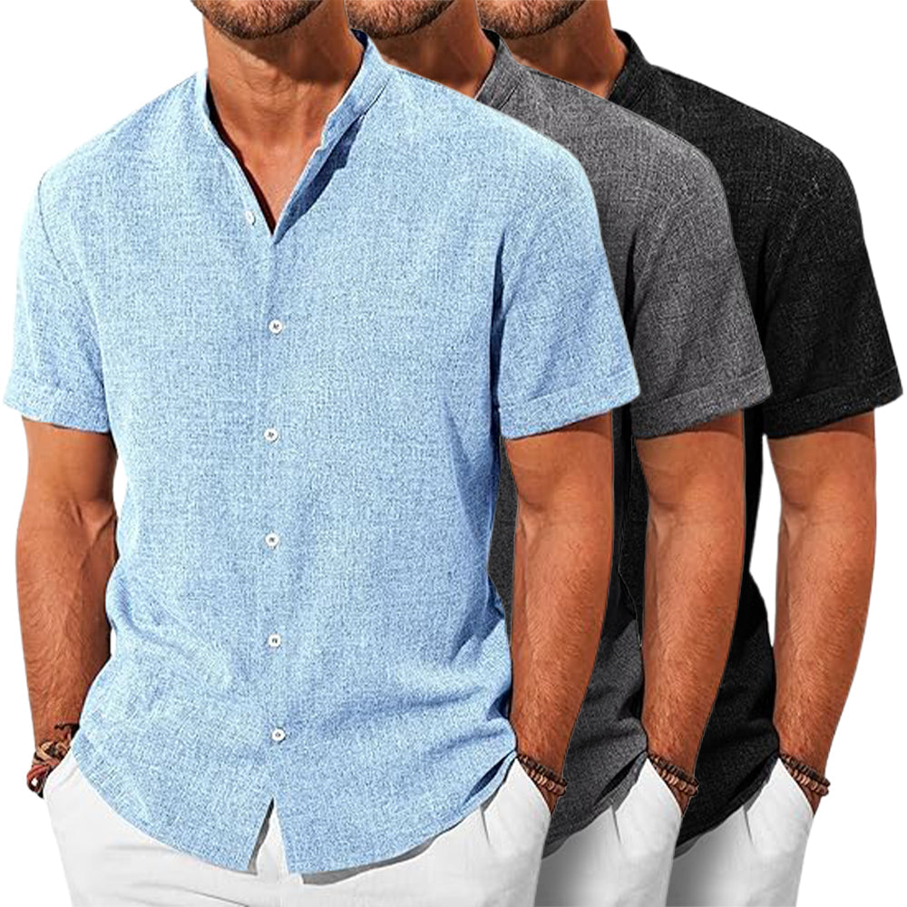 Lino Men's Linen Shirt | Ultra-Soft Blend, Modern Fit 4