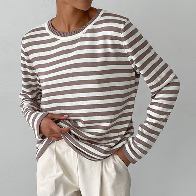 Lunaria - Elegant Striped Shirt