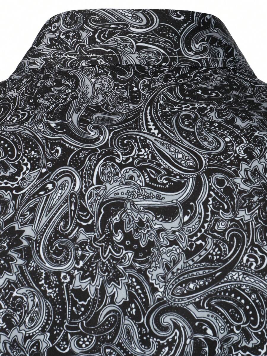 Retro Paisley Short Sleeve Shirt – Marvesco
