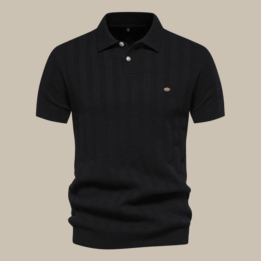 Max Men's Polo Shirt | 100% Wool, Short Sleeve Casual Wear 2
