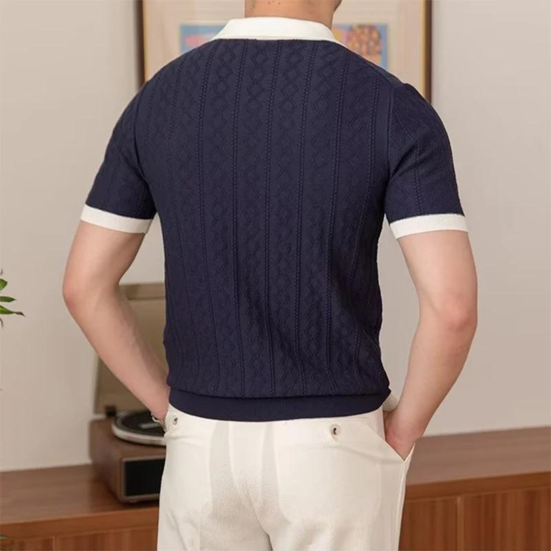 Max Men's Polo Shirt | Comfortable V-Neck Design 3