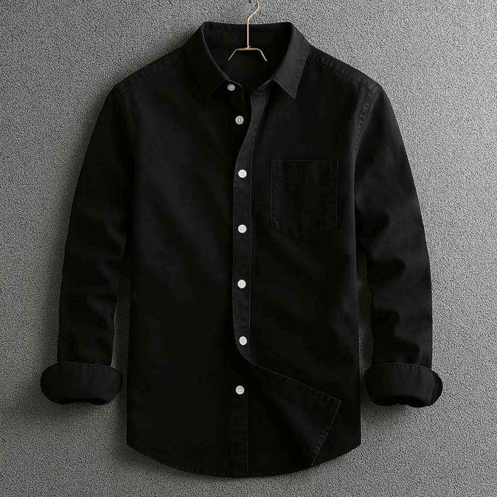 Max Men's White Dress Shirt | Organic Fabric Blend, Timeless Fit 5