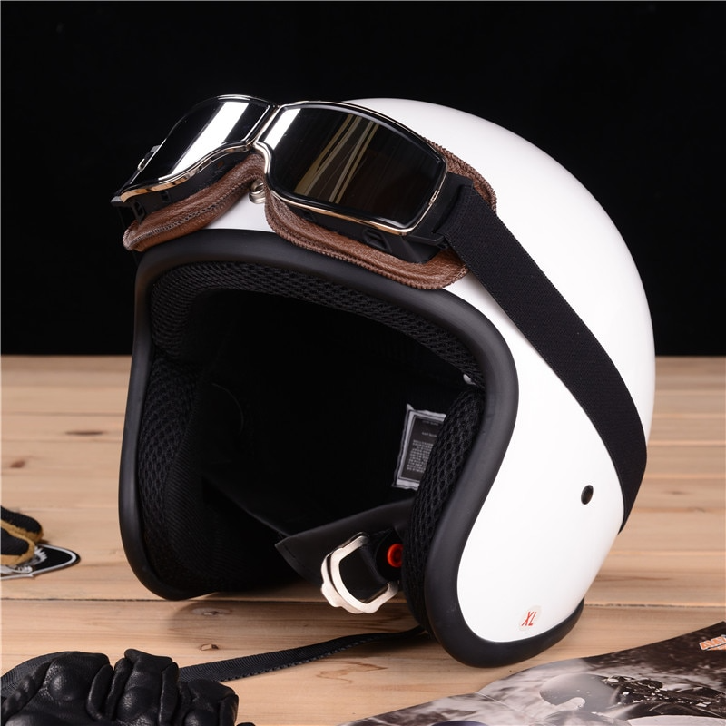 Max Unisex Motorcycle Goggles | Vegan Leather, Adjustable Fit 3