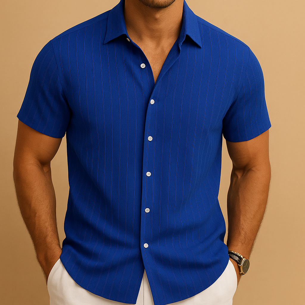 Milo Men's Summer Shirt | Lightweight Cotton Blend 2