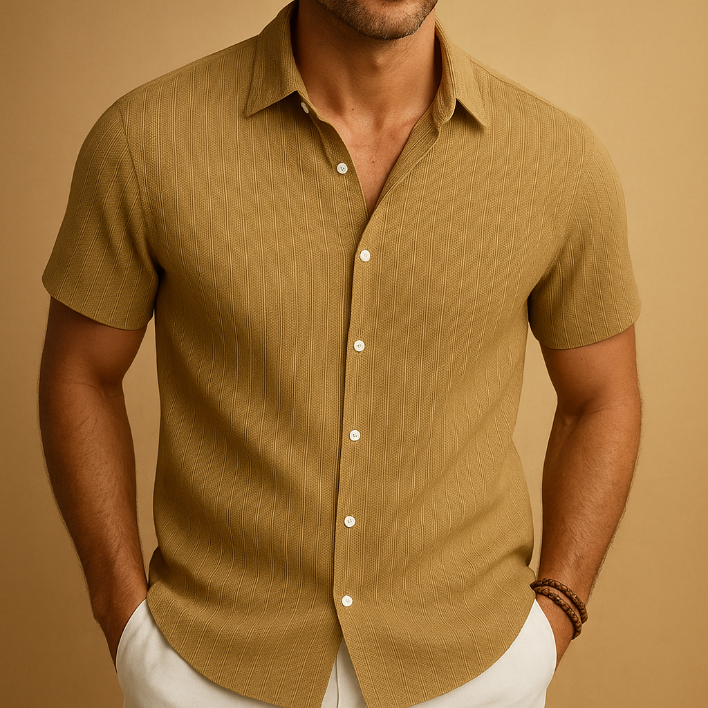 Milo Men's Summer Shirt | Lightweight Cotton Blend 8