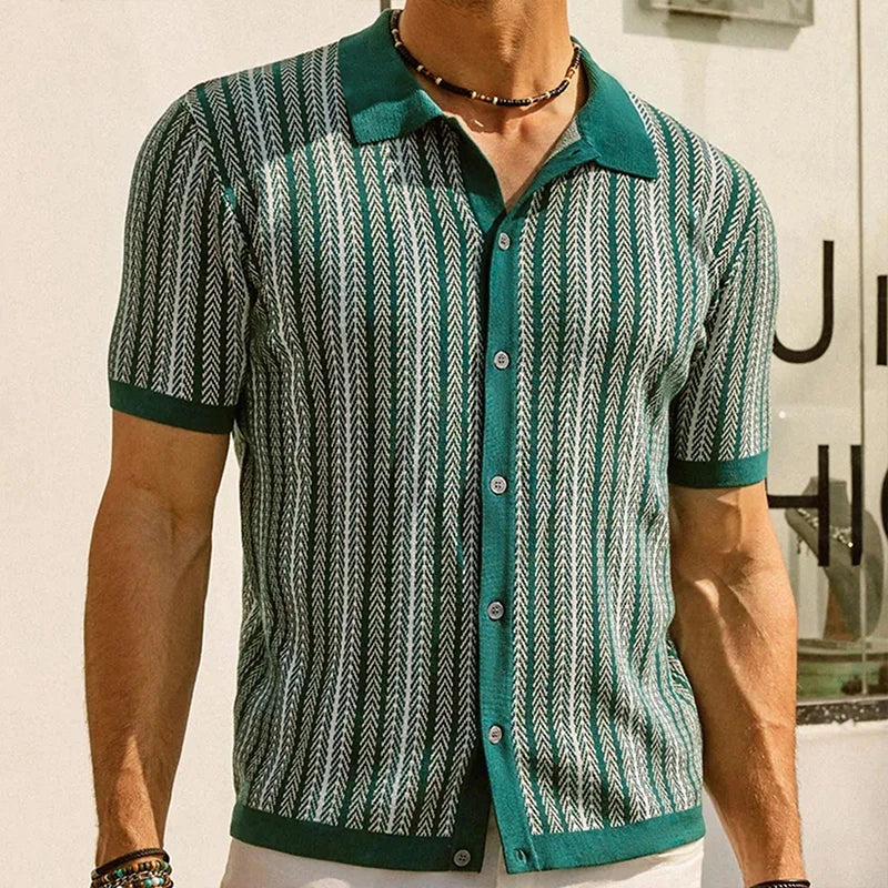 Lightweight Casual Print Shirt – Naviro