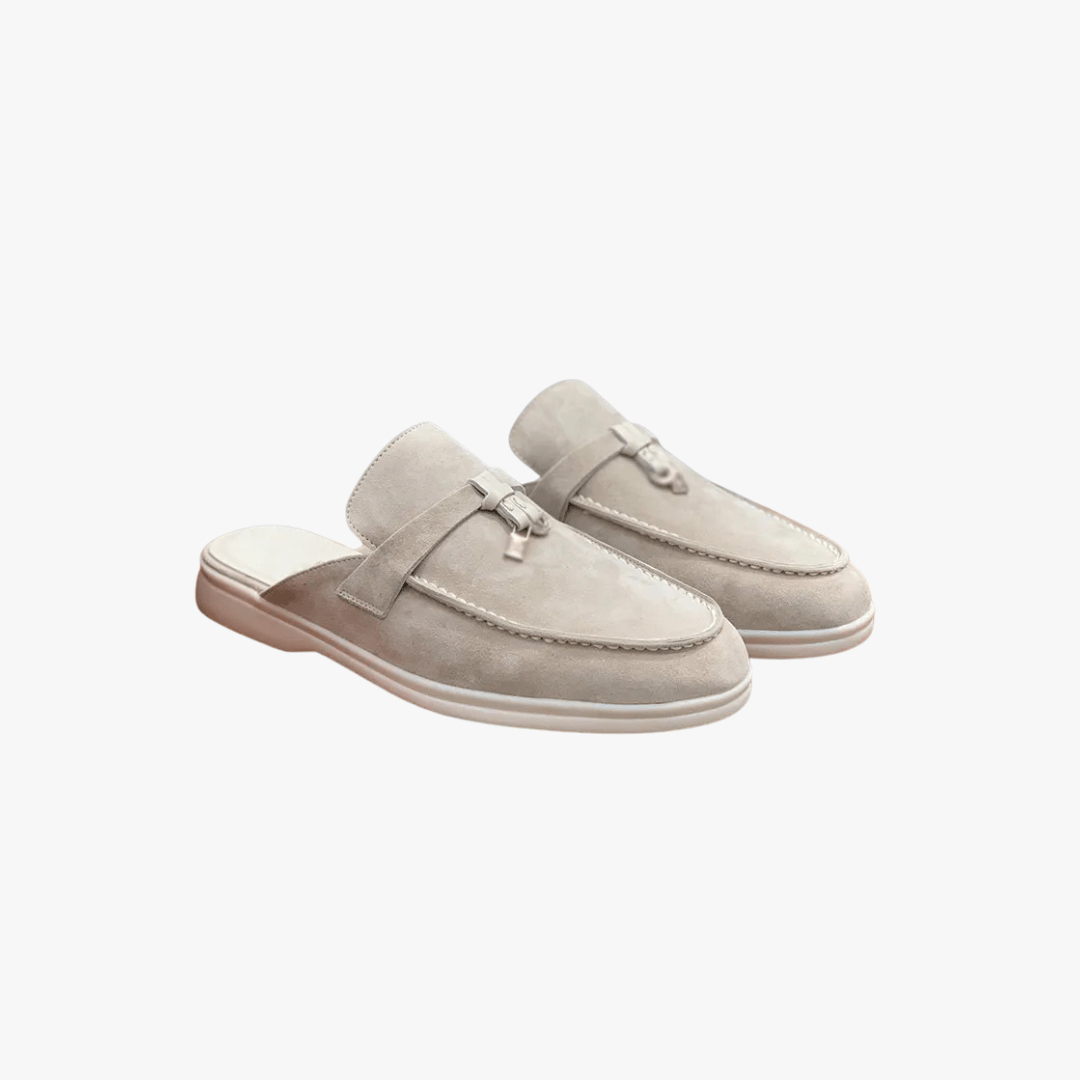 Women’s Slip-On Loafers with Buckle – Noretta