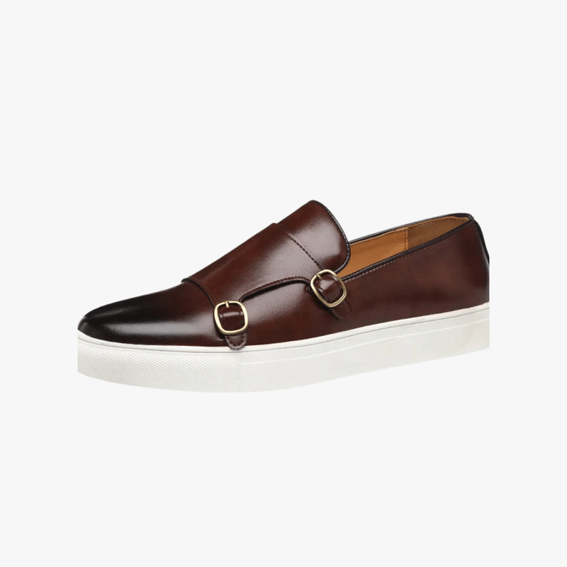 Leather Slip-On Loafers with Horsebit Detail – Renaro