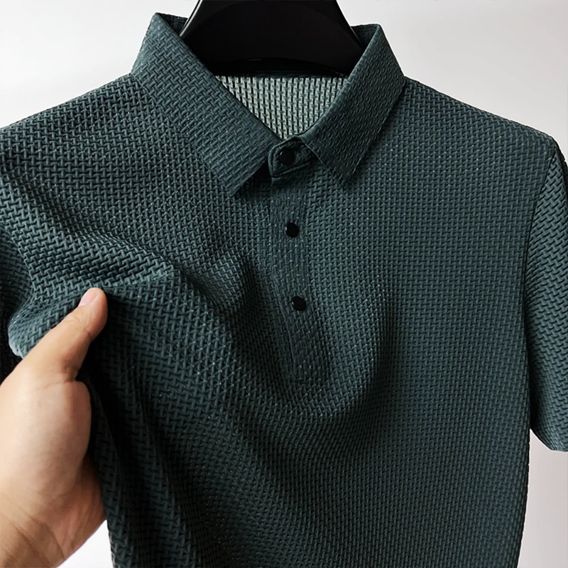 Elegant Polo Shirt with Refined Finish – Rovien