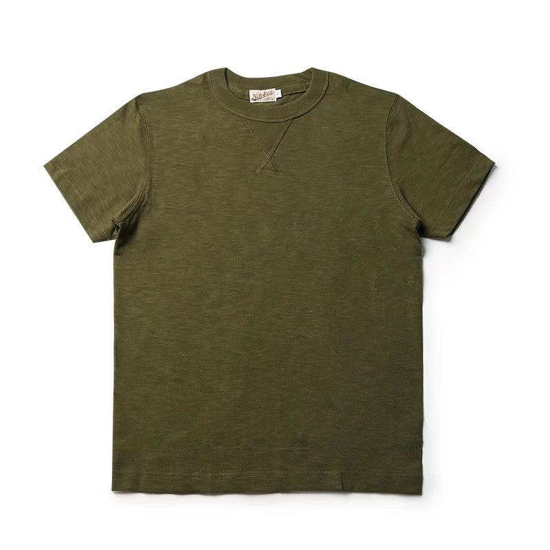 Madden – Heavyweight Retro Cotton Tee for Men