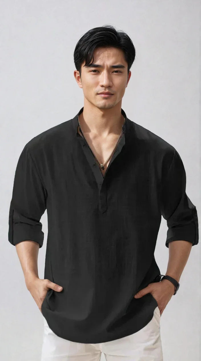 Lior – Men’s Lightweight Button-Up Shirt