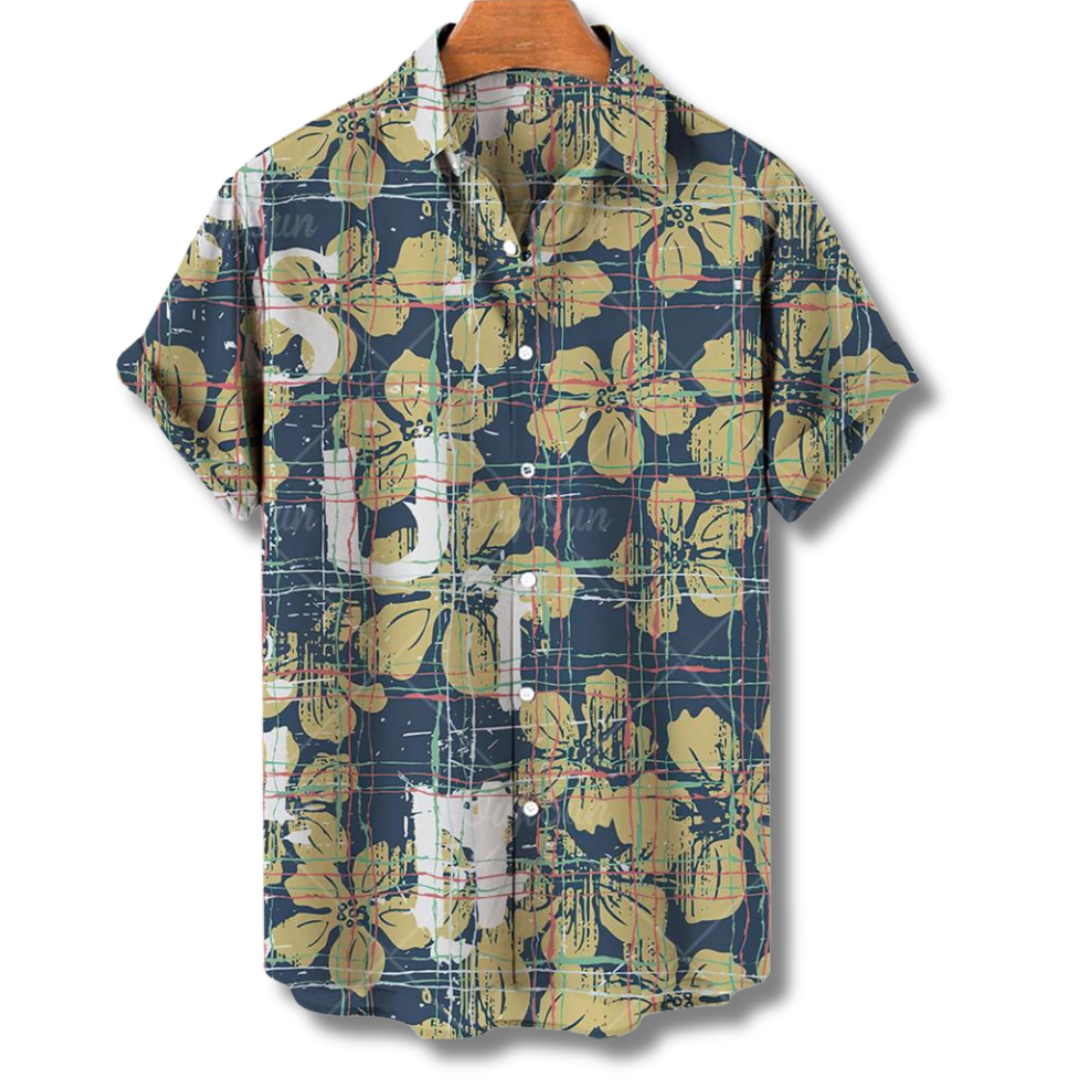 Floral relaxed fit shirt – Zorano