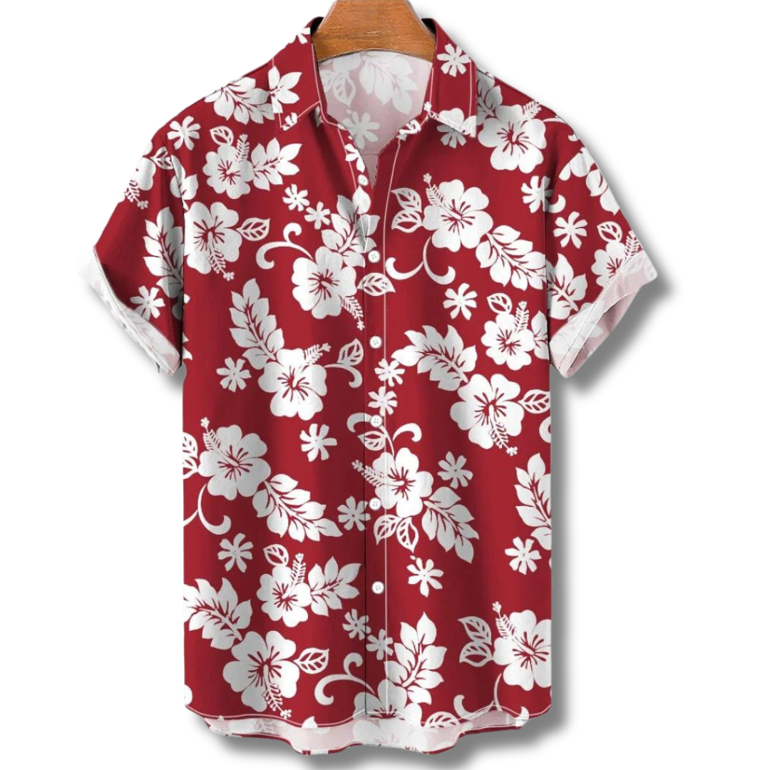 Floral relaxed fit shirt – Zorano