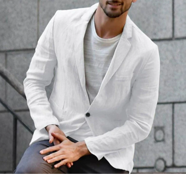 Men’s summer linen blazer – Arveil