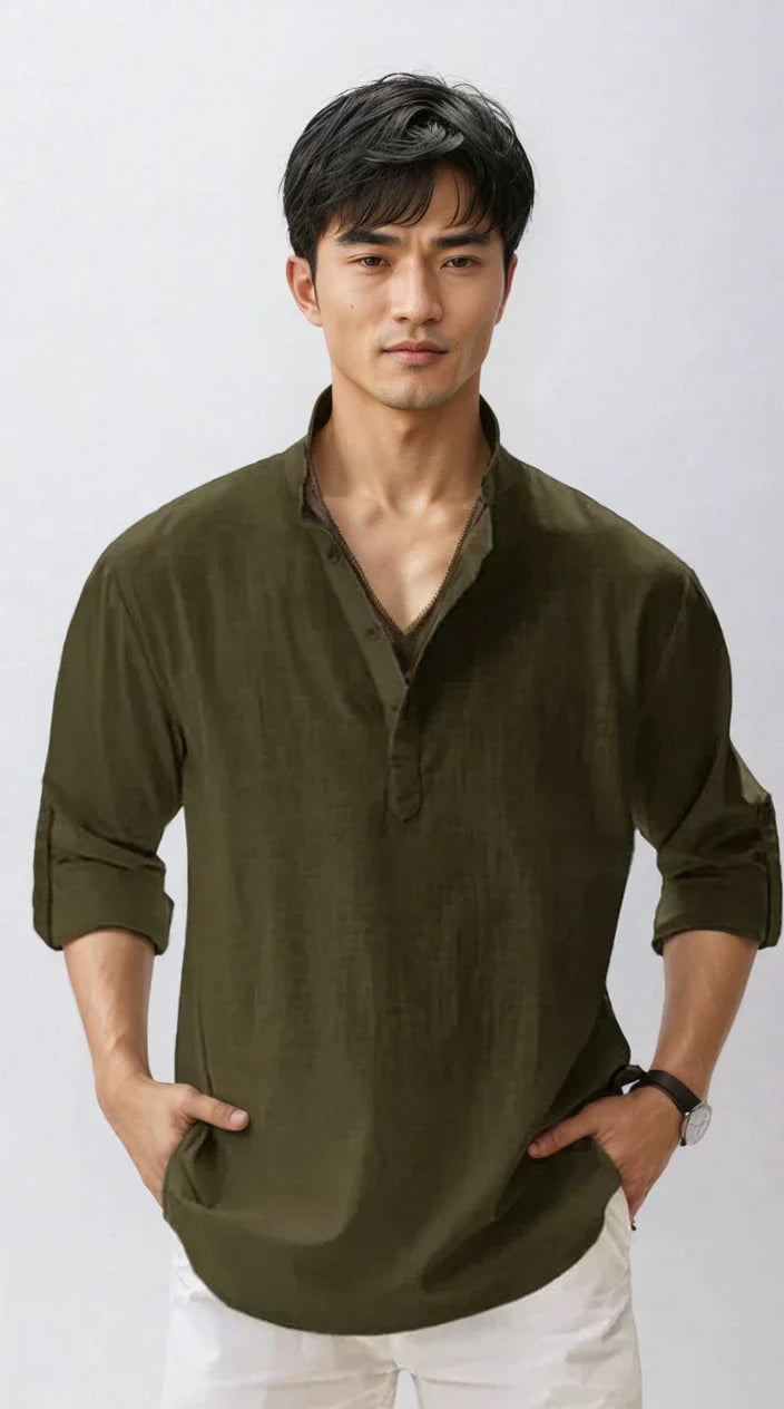 Lior – Men’s Lightweight Button-Up Shirt