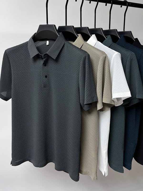 Tavaro - Breathable Mesh Polo Shirt