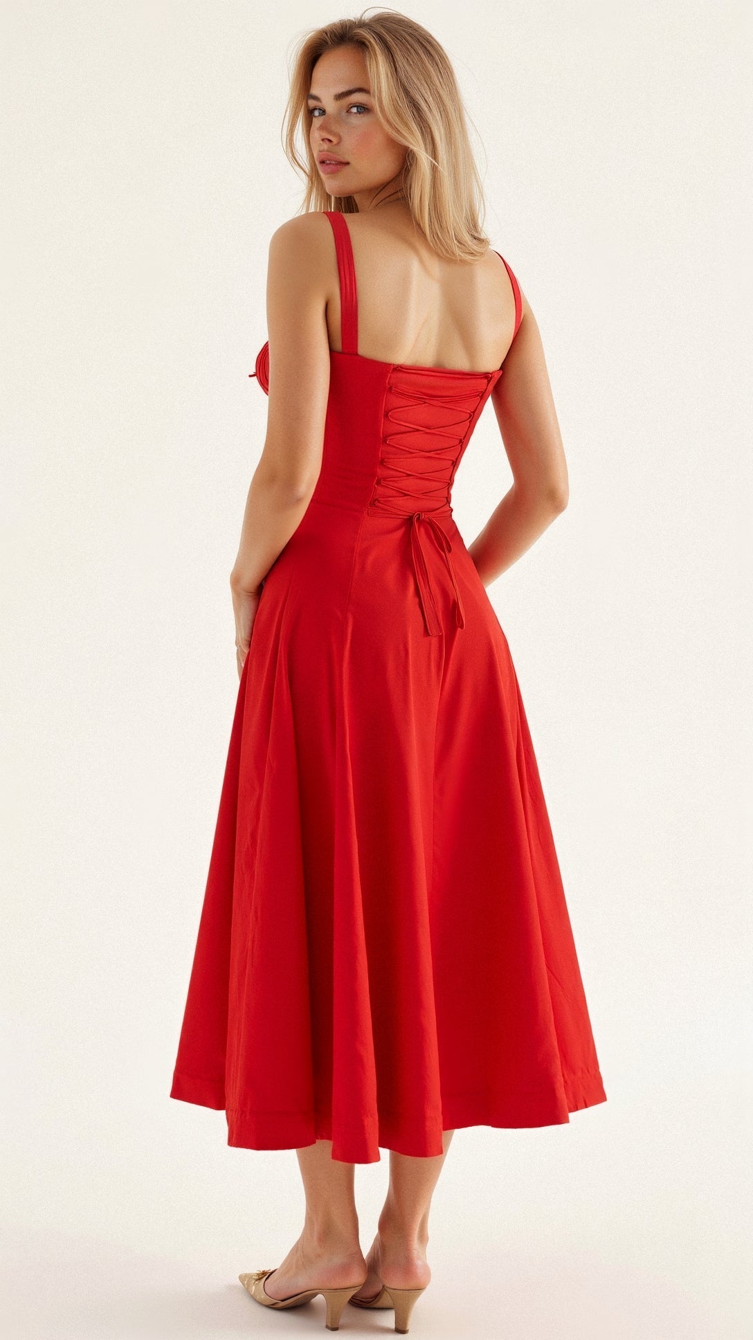 Sweetheart midi dress – Sorella