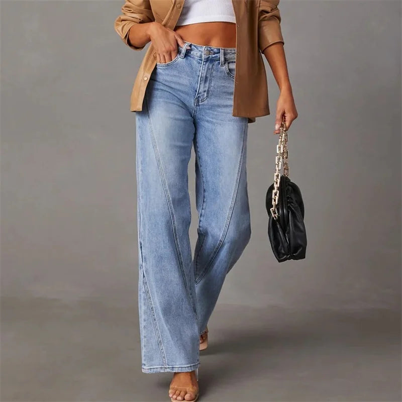 Lyra – Women’s Flared High-Waist Denim Jeans