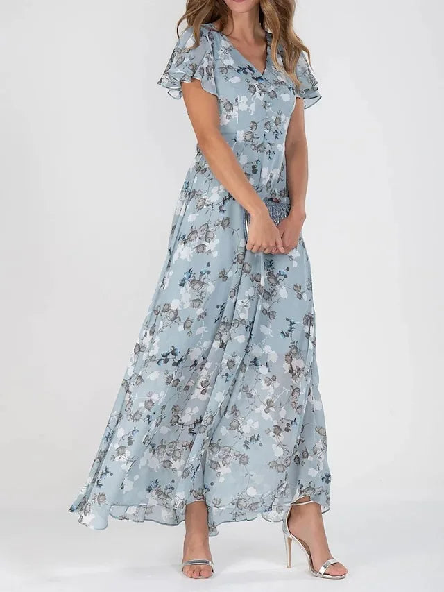 Arielle – Elegant Floral Dress