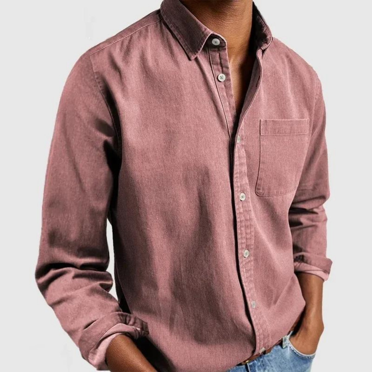 Aiden Men's Casual Shirt | Breathable Fabric, Classic Fit 7