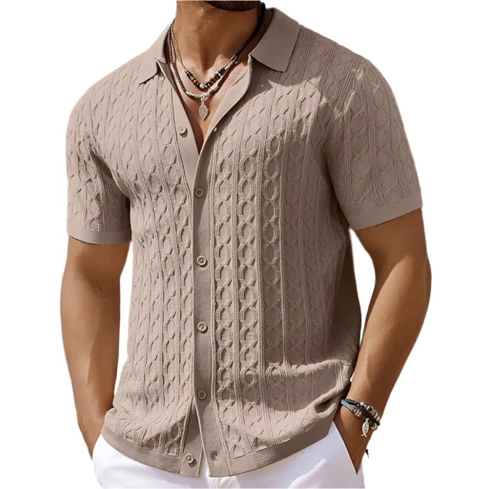 Jacquard Polo Shirt – Armondo