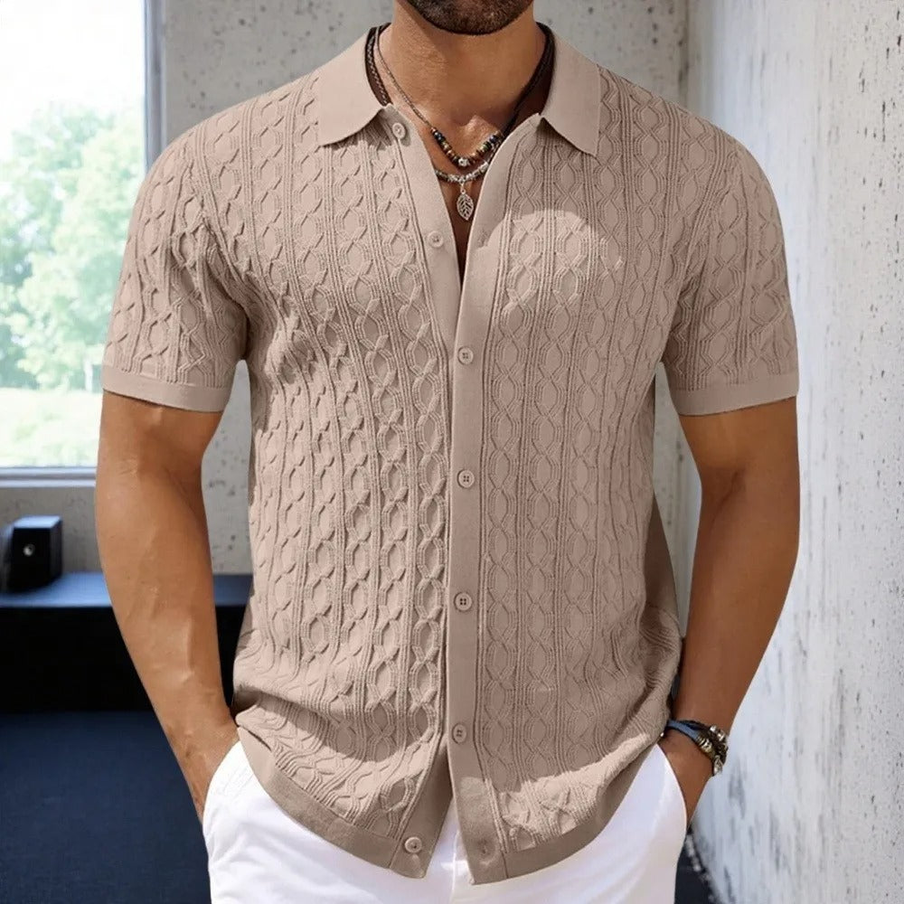 Jacquard Polo Shirt – Armondo