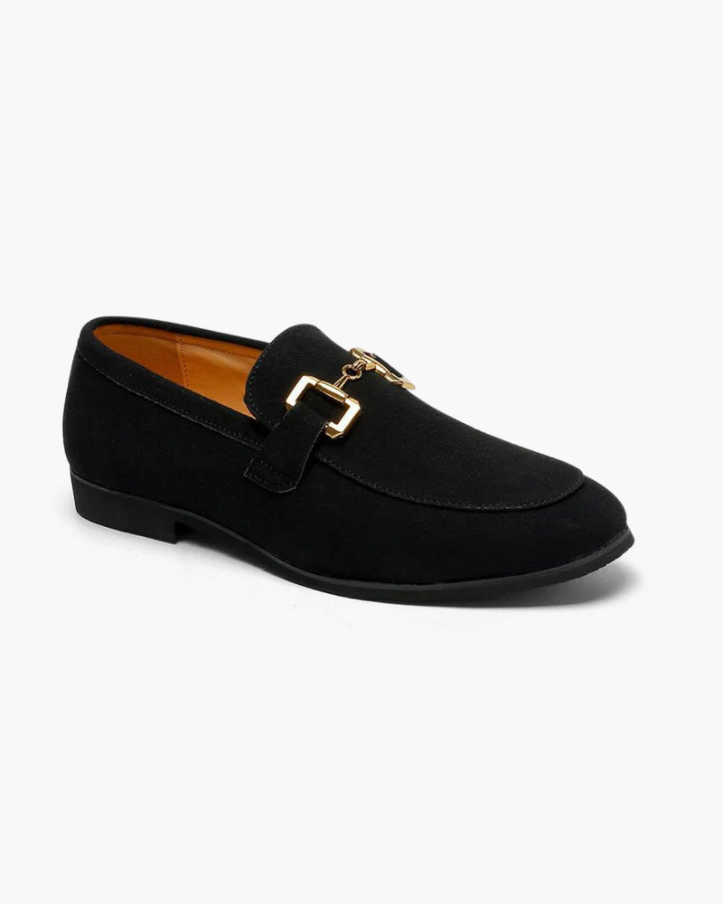 Men’s Luxury Suede Slip-On Loafers – Barzano