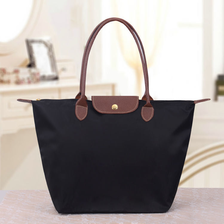 Bella Women's Black Shoulder Bag | Premium Fabric, Organized Storage 0