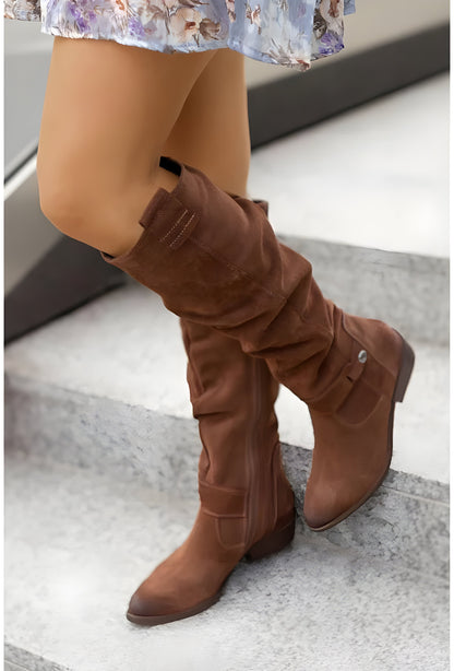 Bella Women's Knee-High Boots | Premium Leather, All-Day Comfort 1